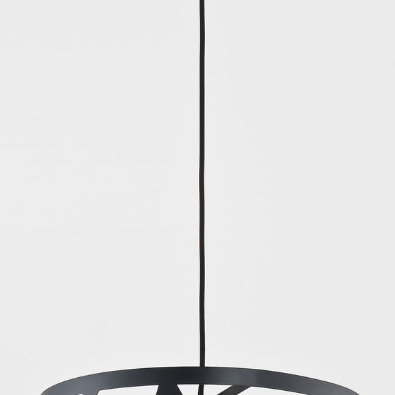 Lustra Pendul Alfa Agapa Neagra 1xE27