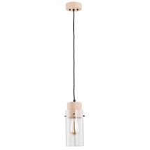 Lustra Pendul Alfa Tantum Lemn 1xE27