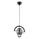 Lustra Pendul Alfa Cabrio Neagra 1xE14