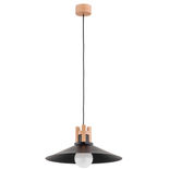 Lustra Pendul Alfa Cezus Lemn 1xE27