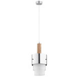 Lustra Pendul Alfa Irda Lemn 1xE27