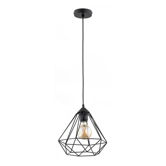 Lustra Pendul Alfa Kosmos Neagra 1xE27