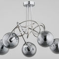 Lustra Alfa Tango Glass Chrome 5xE14