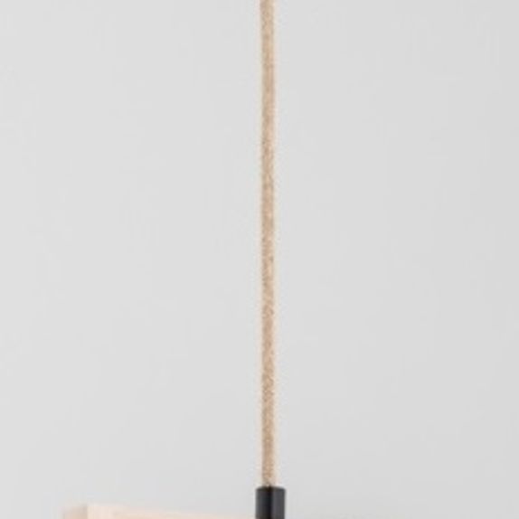 Lustra Pendul Alfa Lusi Lemn 1xE27