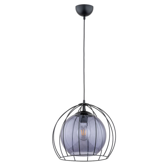 Lustra Pendul Alfa Avango Neagra 1xE27
