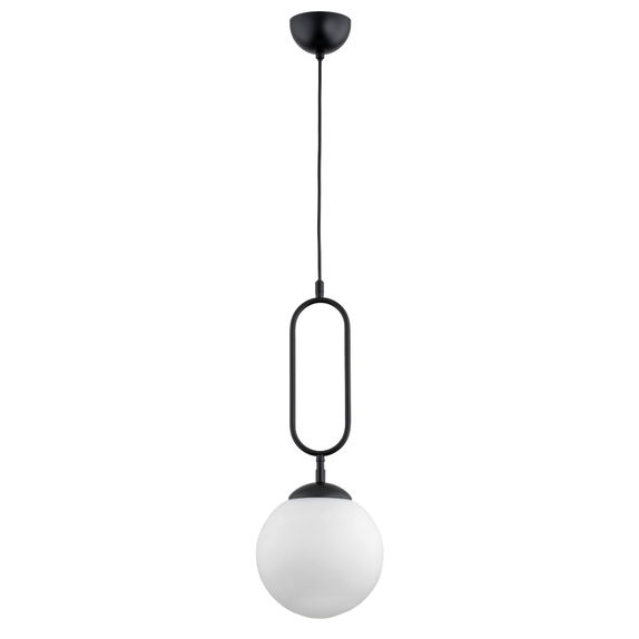 Lustra Pendul Alfa Vavil 200 Pro Neagra & Alba 1xE27