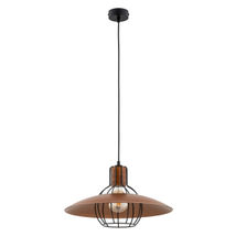 Lustra Pendul Alfa Domino Brown 1xE27