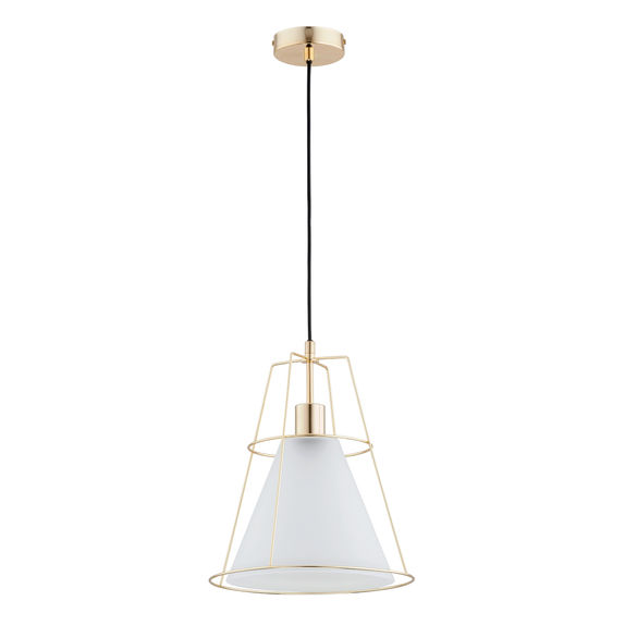Lustra Pendul Alfa Bomi Glass Aurie 1xE27