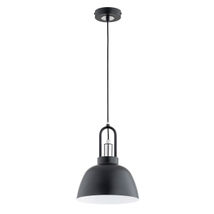 Lustra Pendul Alfa Mirave Neagra & Chrome 1xE27