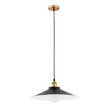 Lustra Pendul Alfa Bolero Retro Neagra 1xE27