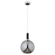 Lustra Pendul Alfa Hetty Neagra & Chrome 1xE27