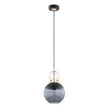 Lustra Pendul Alfa Hilto Berry Neagra & Aurie 1xE27