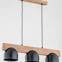 Lustra Pendul Alfa Gros Lemn 3xE27