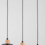 Lustra Pendul Alfa Ivo Neagra 3xE27