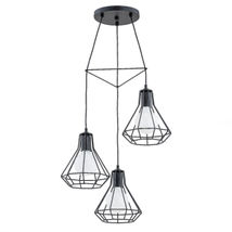 Lustra Pendul Alfa Kord Neagra 3xE27