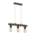Lustra Pendul Alfa Kalipso Retro Lemn 3xE27