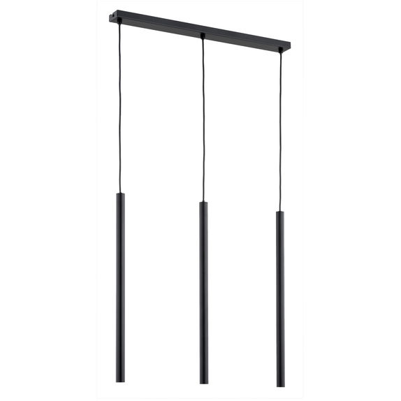 Lustra Pendul Alfa Collet Neagra 3Xg9 Led