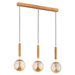 Lustra Pendul Alfa Tori Pro Lemn 3xE14