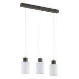 Lustra Pendul Alfa Evic Retro Lemn 3xE27