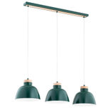 Lustra Pendul Alfa Lorien Green 3xE27