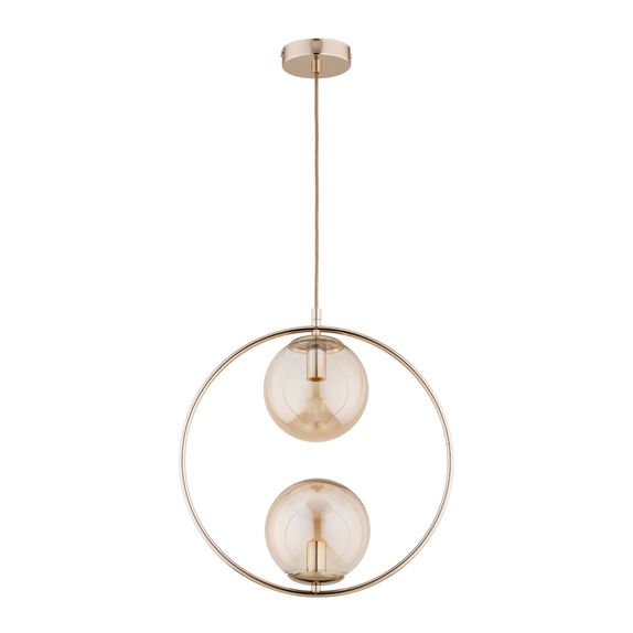 Lustra Pendul Alfa Adino 54 Aurie 2xE14