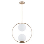 Lustra Pendul Alfa Avia 54 Aurie 2xE14