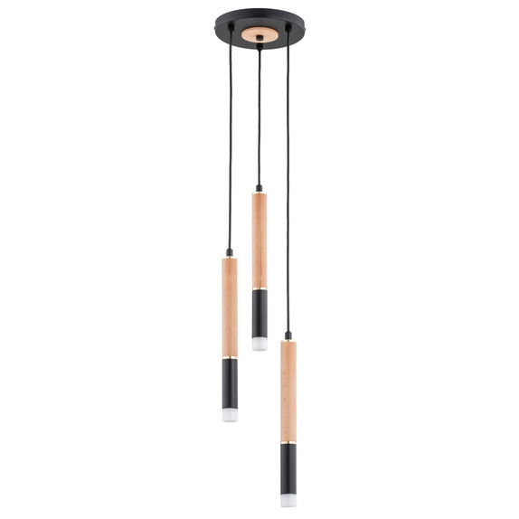 Lustra Pendul Alfa Rodeo Lemn 3Xg9
