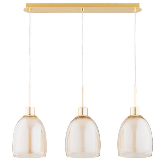 Lustra Pendul Alfa Dersel Aurie 3xE27