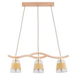 Lustra Pendul Alfa Fores Pro Lemn 3xE14