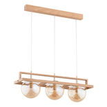 Lustra Pendul Alfa Frif Lemn 3xE14