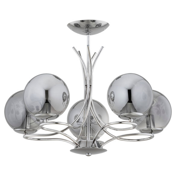 Lustra Alfa Sentia Chrome 5xE14