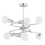 Lustra Alfa Disco Chrome 6xE27