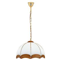 Lustra Pendul Alfa Sikorka Lemn 1xE27