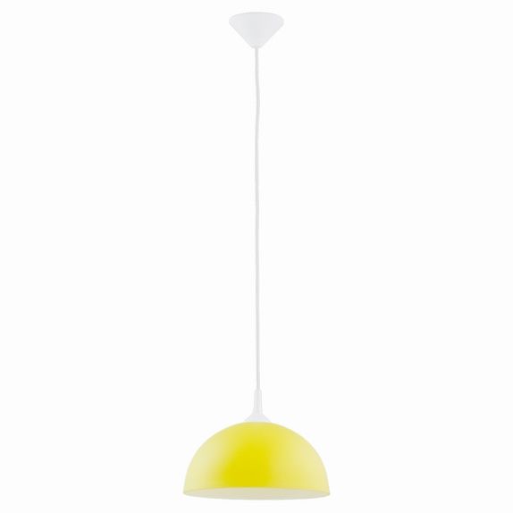 Lustra Pendul Alfa Albert Yellow 1xE27