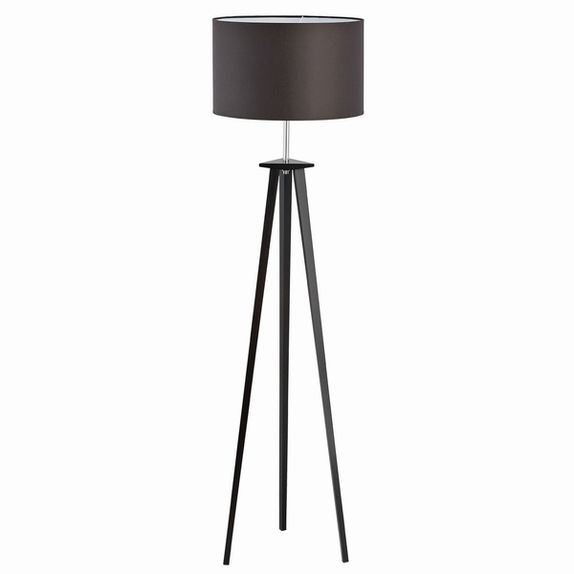 Lampa De Podea Alfa Arnold Neagra 1xE27