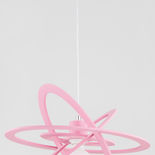 Lustra Pendul Alfa Orlando Pink 1xE27