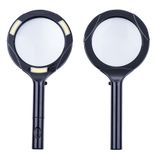 Lupa cu 3 leduri cob 2w cu baterii 2XR6