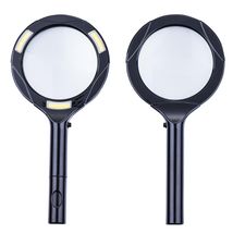 Lupa cu 3 leduri cob 2w cu baterii 2XR6