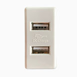 Priza 1M 2XUSB 1A MOD