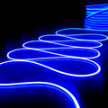 Neon flex ALBASTRU 8W/M 5X11MM 2835 24V IP65