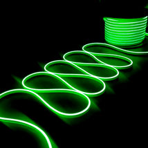 Neon flex VERDE 8W/M 5X11MM 2835 24V IP65