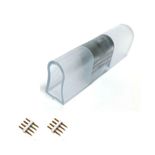 Conector prelungire "I" neon flex rgb 8x16mm 12mm