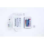 Controler IR pentru neon flex rgb 8x16mm 12mm