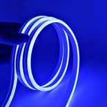 Neon Flex Albastru 10W/M SMD2835 8x16mm/220V