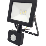 Proiector Led cu Senzor de Miscare 10W=50W,SMD Galaxy 6000K, lumina rece 165x118mm