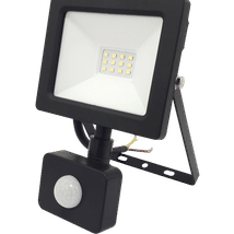 Proiector Led cu Senzor de Miscare 10W=50W,SMD Galaxy 6000K, lumina rece 165x118mm