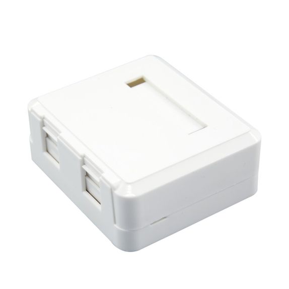 Box 2 porturi cu capac antipraf - EMTEX