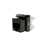 Conector Keystone, 1xRJ45 UTP cat.6 PowerCat, negru - Molex