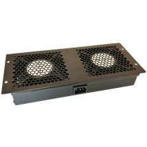 Modul ventilatie plafon 2 fan + cablu, interconectabil, pentru rack de podea - DATEUP