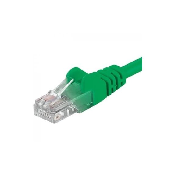 Patchcord UTP RJ45-RJ45 Cat.5e 1m, verde